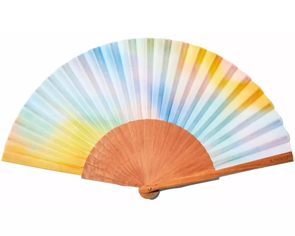 AFO - A FAN OF Handfächer- Aurora Skies 42 cm