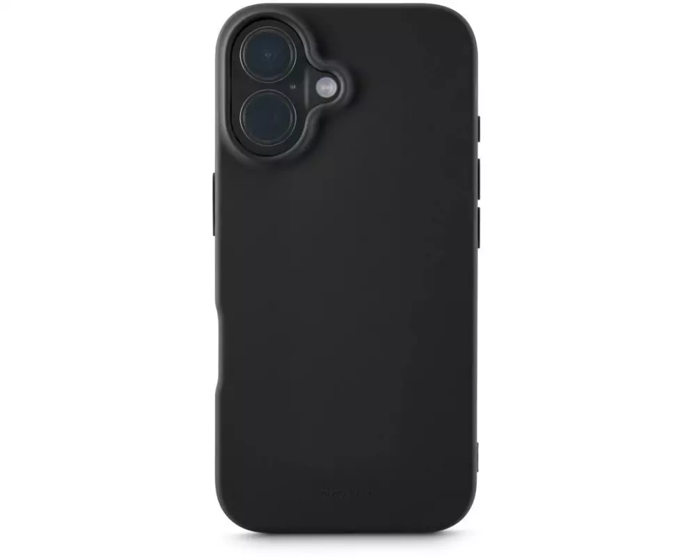 Hama Back Cover Fantastic Feel Schwarz für iPhone 16 Plus