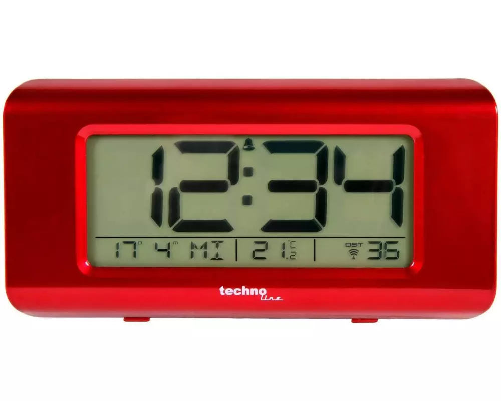 Technoline Funkwecker WT197 Rot