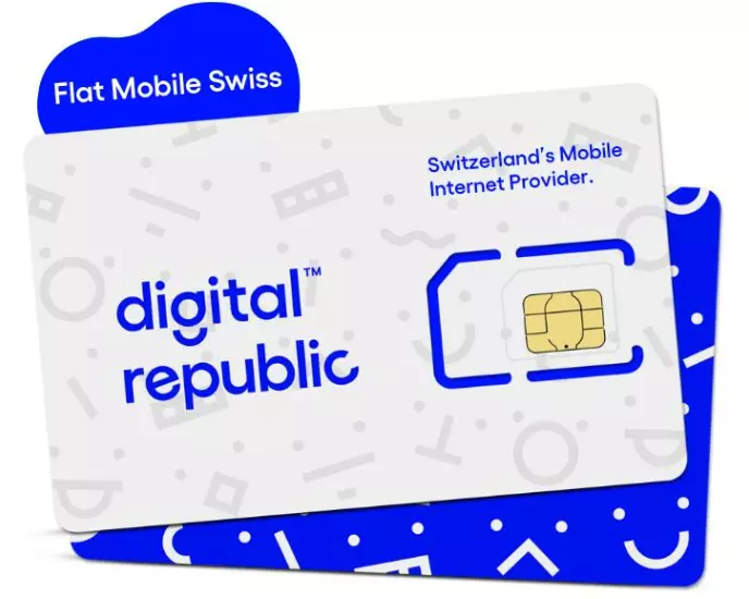 Digital Republic SIM-Karte Flat Mobile Swiss 365 Tage unlimitiert