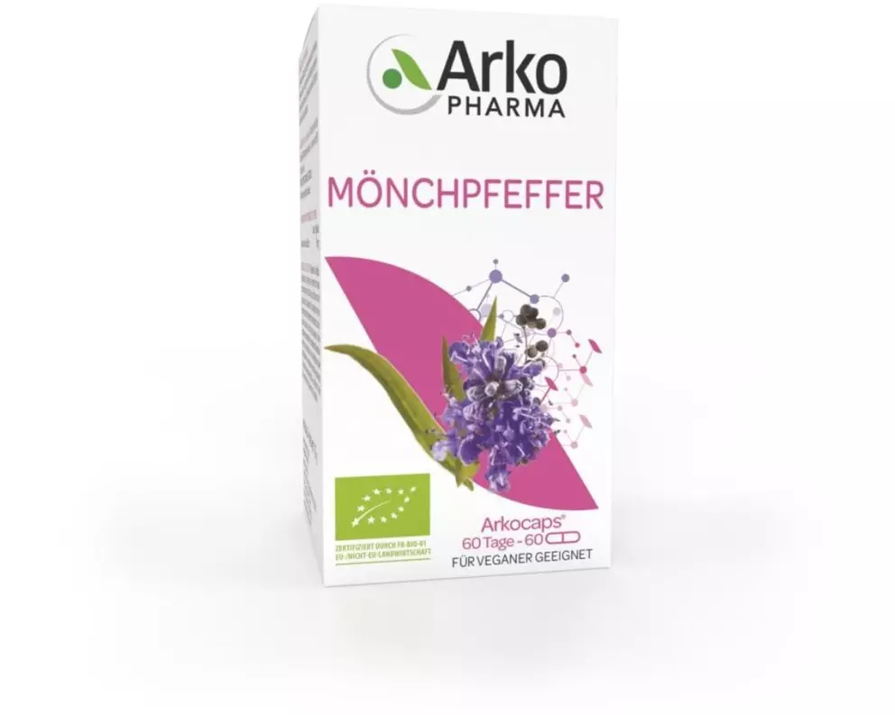Arkopharma Arkocaps Mönchspfeffer Bio Kapseln 60 Stück