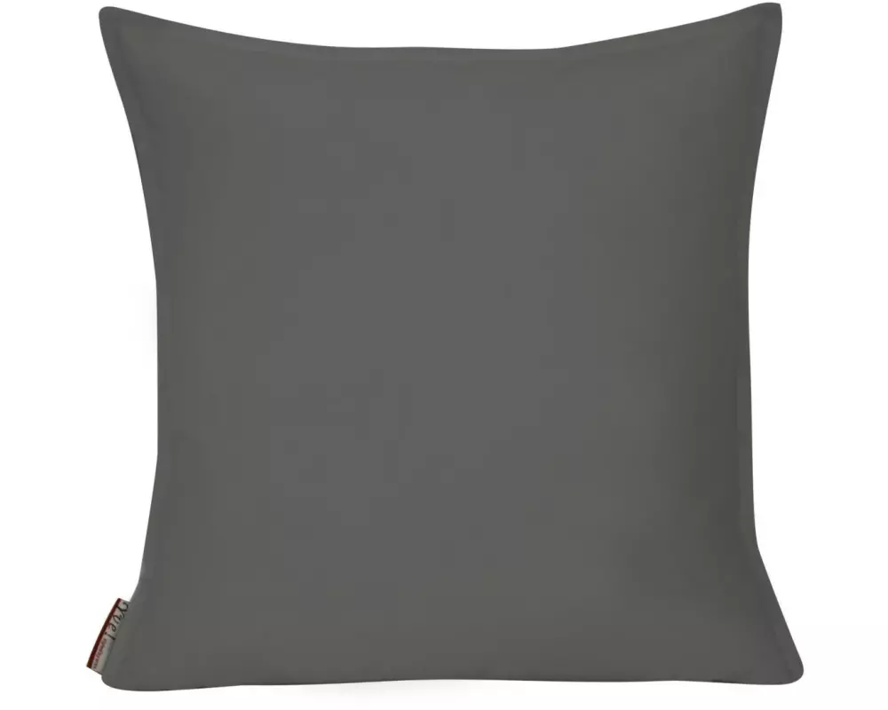 Bischof-Gross Kissen Canvas 48 x 48 cm, Mittelgrau