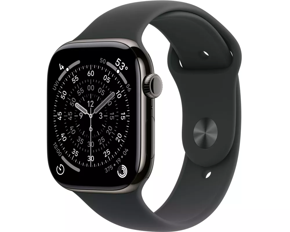Apple Watch Series 11 46 mm LTE Slate Titanium Black Sport M/L