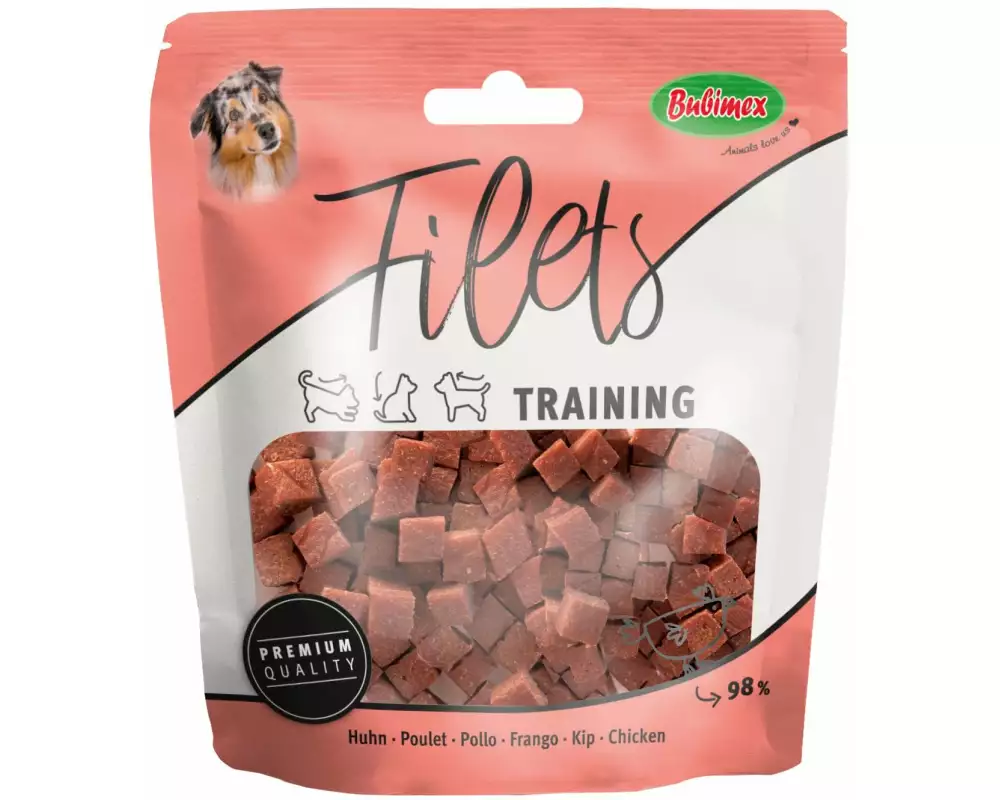 Bubimex Leckerli Filets Training Huhn, 50 g
