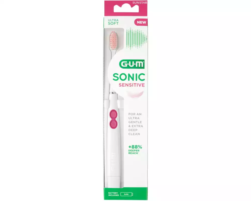 GUM Schallzahnbürste Sonic Sensitive