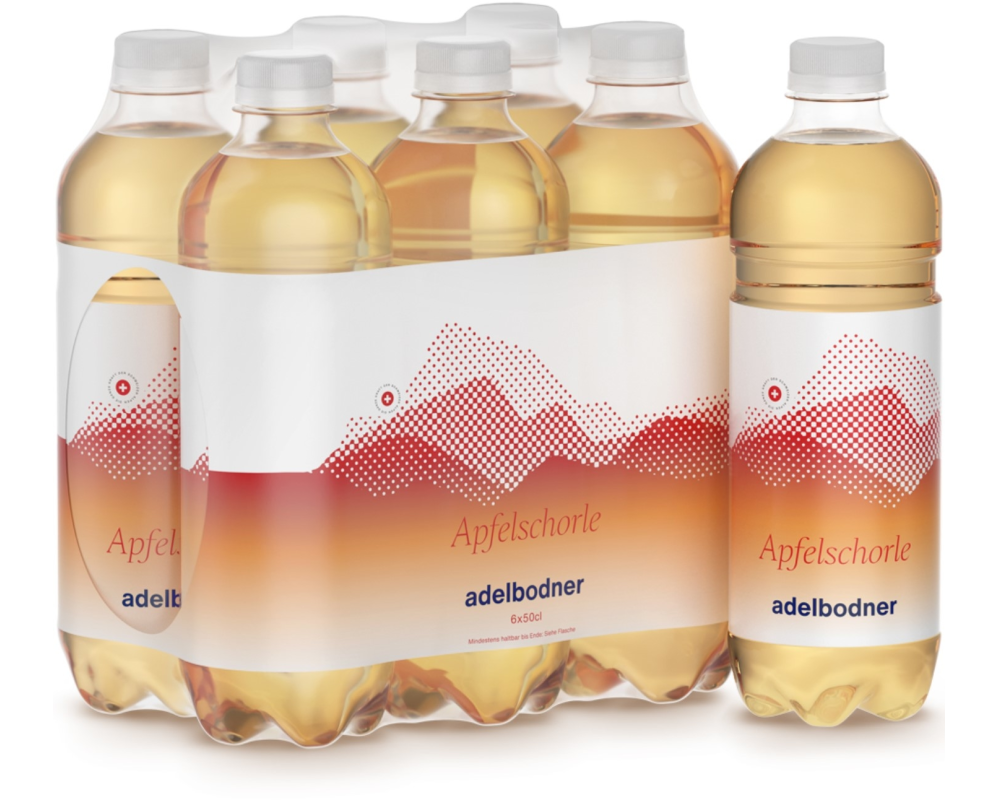 ADELBODNER Apfelschorle 143072 50 cl, 6 Stk.
