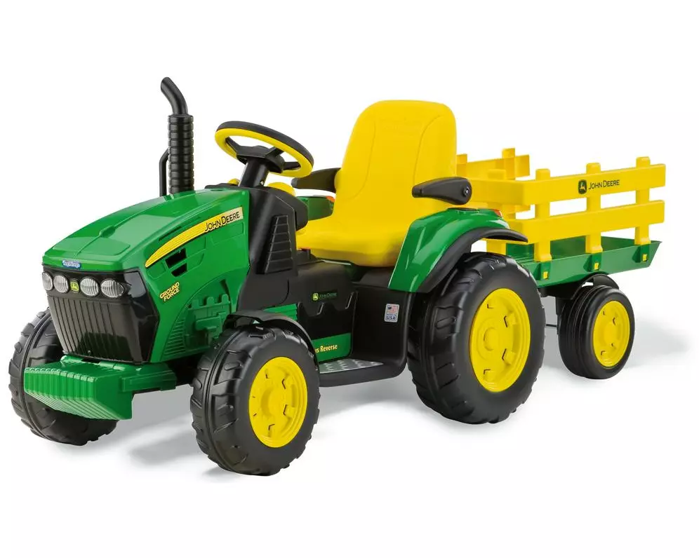 PegPerego John Deere Ground Force Grün/Gelb