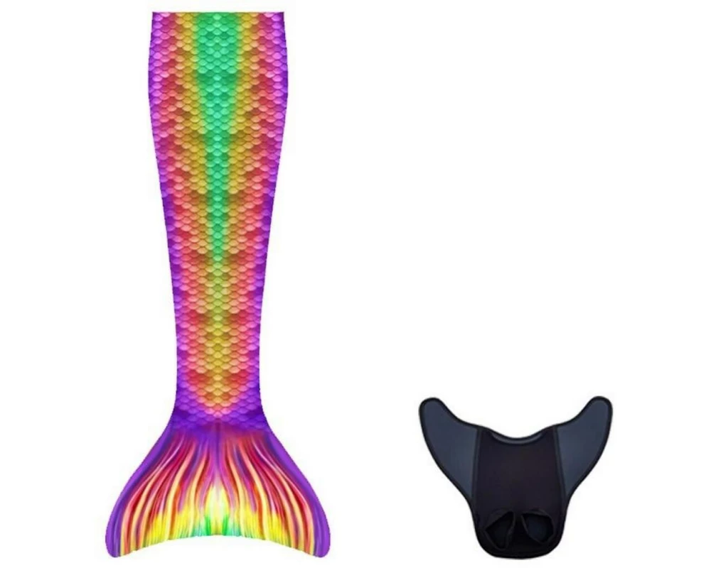 Meili Schwimmflossen Meerjungfrau-Flosse Cancun S