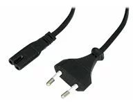 LINDY Mains Cable with Euro Connector 5m