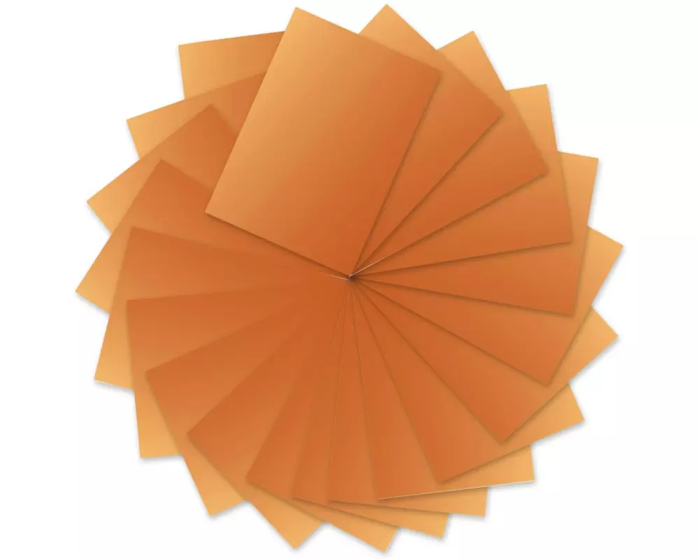 URSUS Fotokarton 50 x 70 cm, 300 g/m², 10 Blatt, Kupfer matt