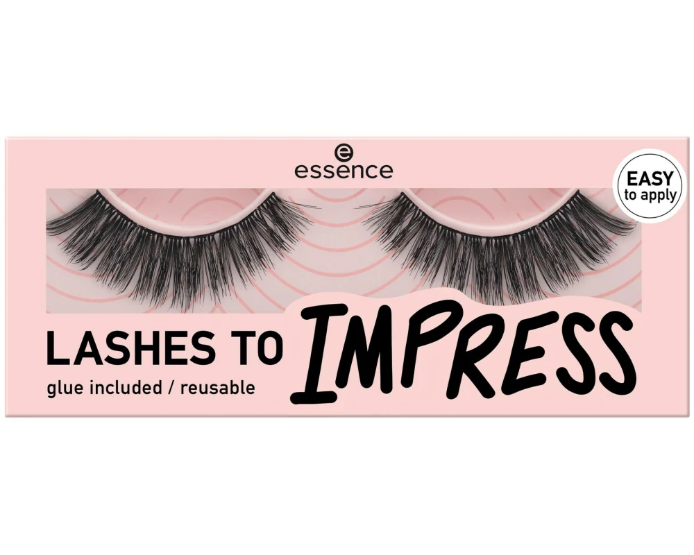 essence Künstliche Wimpern Lashes to Impress Black