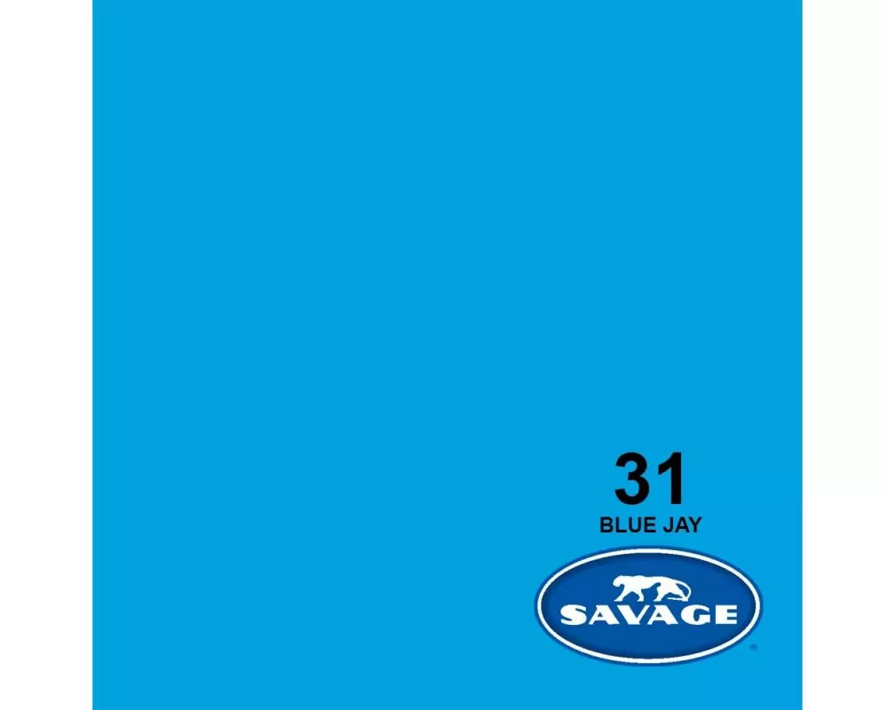 Savage Hintergrund Papier 2.72 x 11m Blue Jay