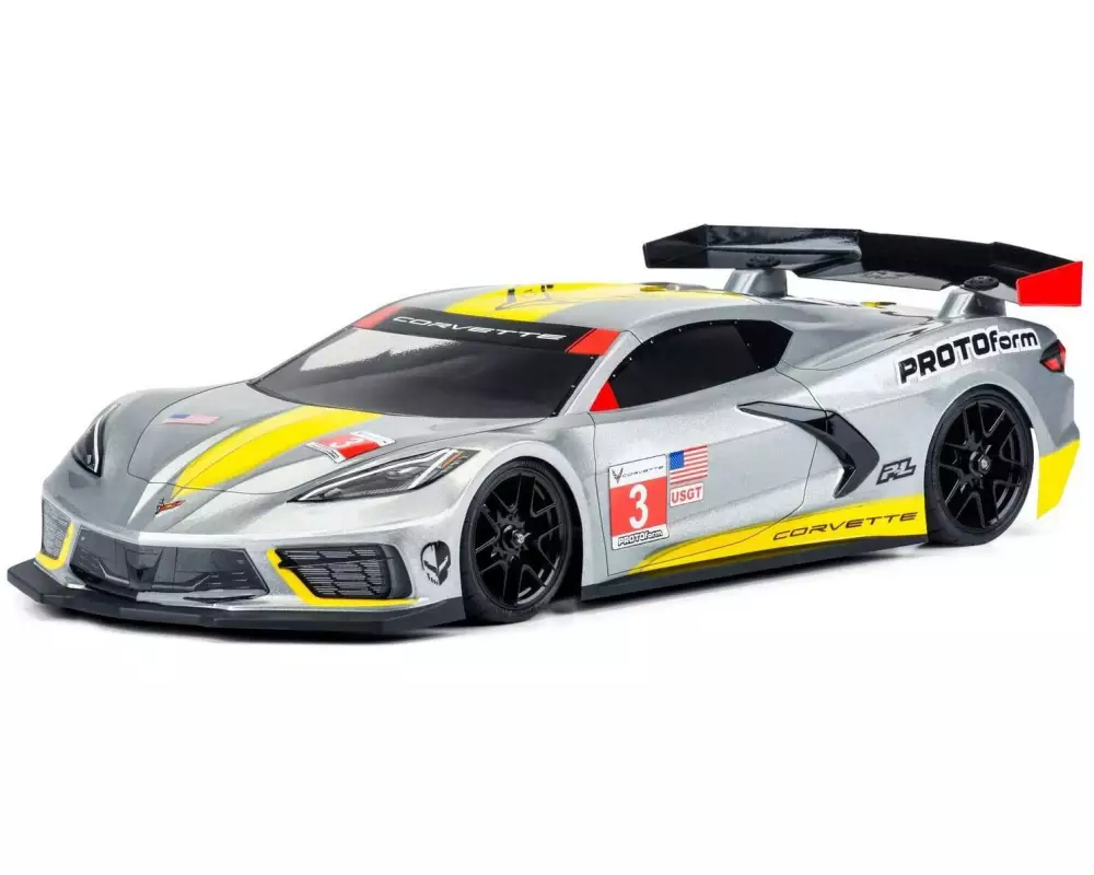 Proline Karosserie Chevrolet Corvette C8 unlackiert, 1:10