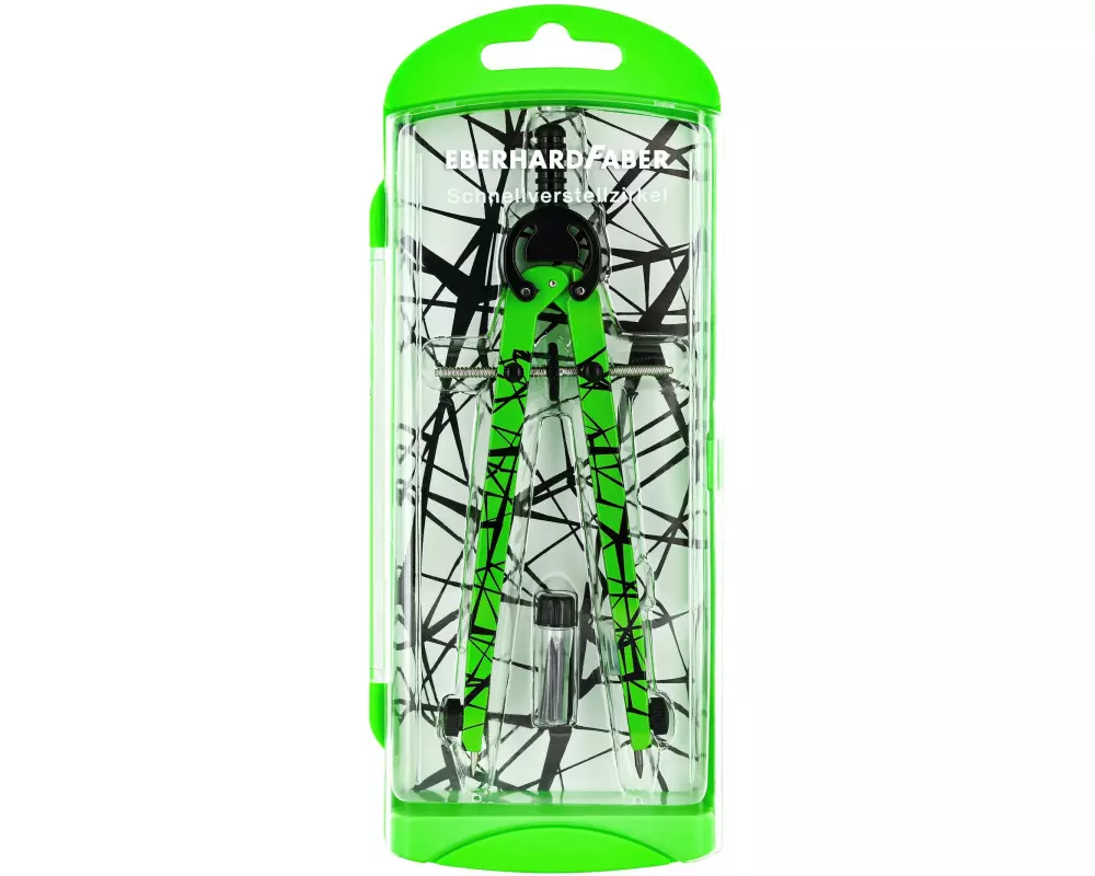 Eberhard Faber Schnellverstellzirkel Ø 39 cm, Neon Grün