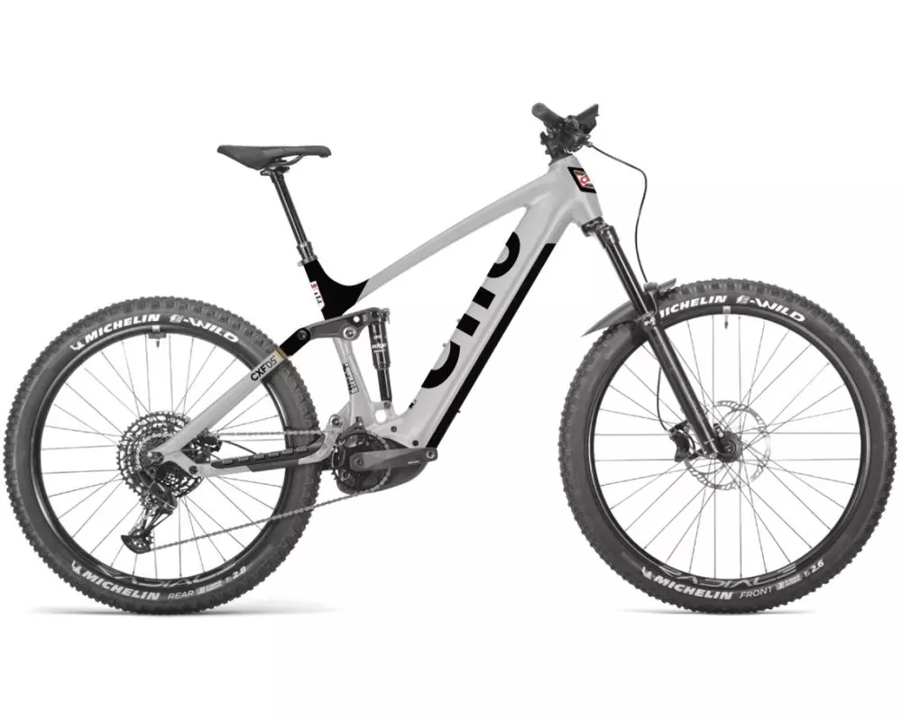Cilo E-Mountainbike Diamondcross CXF°05+, Silber, M