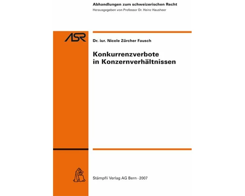 Konkurrenzverbote in Konzernverhältnissen