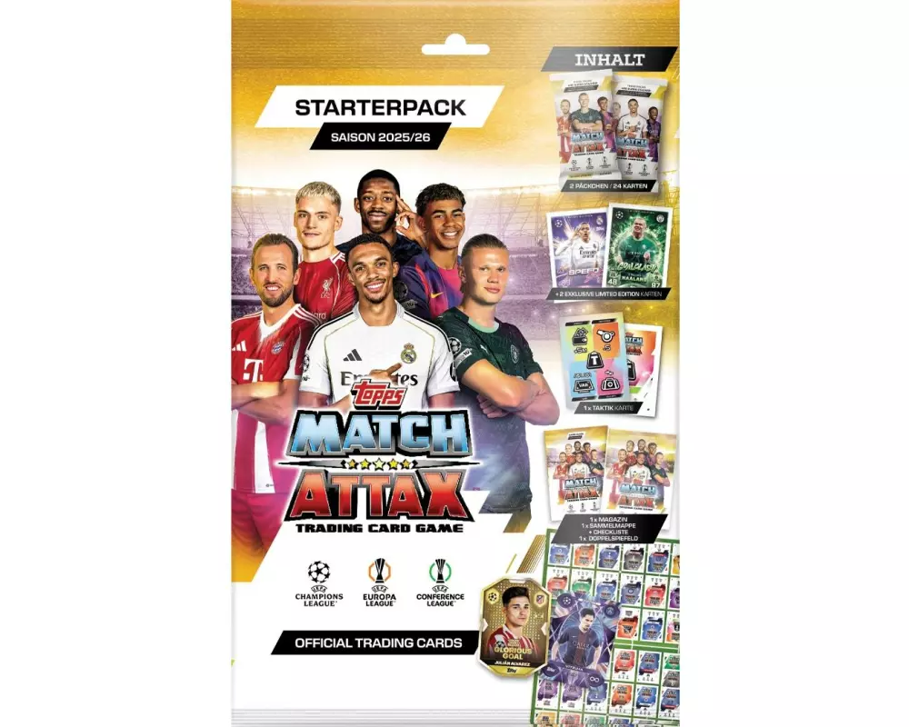 Topps Match Attax UEFA Champions League Starter Pack 2025/26