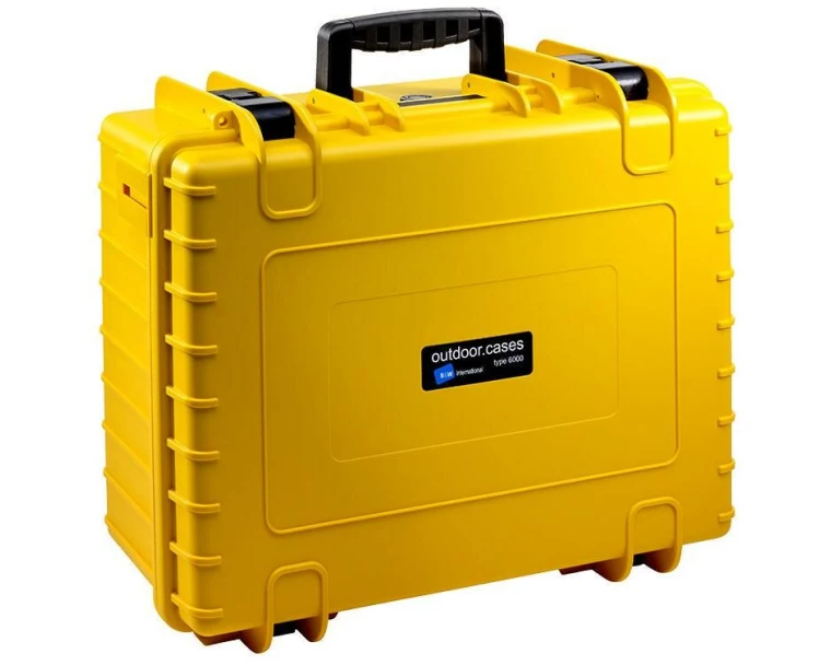 B&W Outdoor-Koffer Typ 6000 SI Gelb