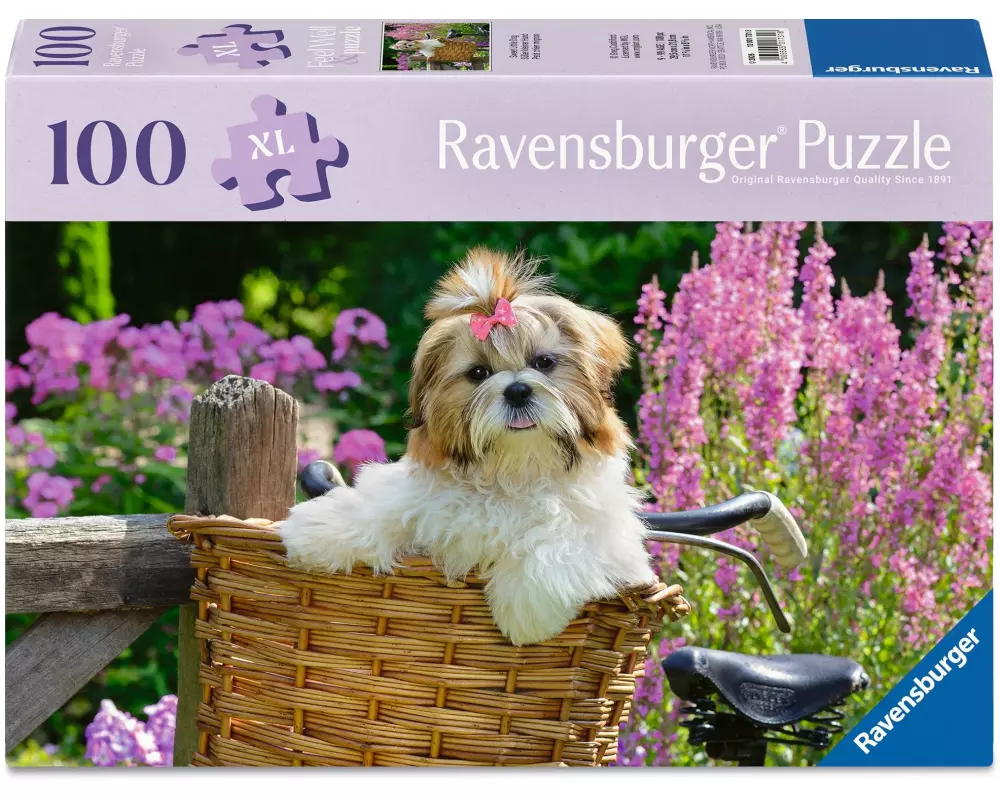 Ravensburger Puzzle Süsser kleiner Hund 100 Teile