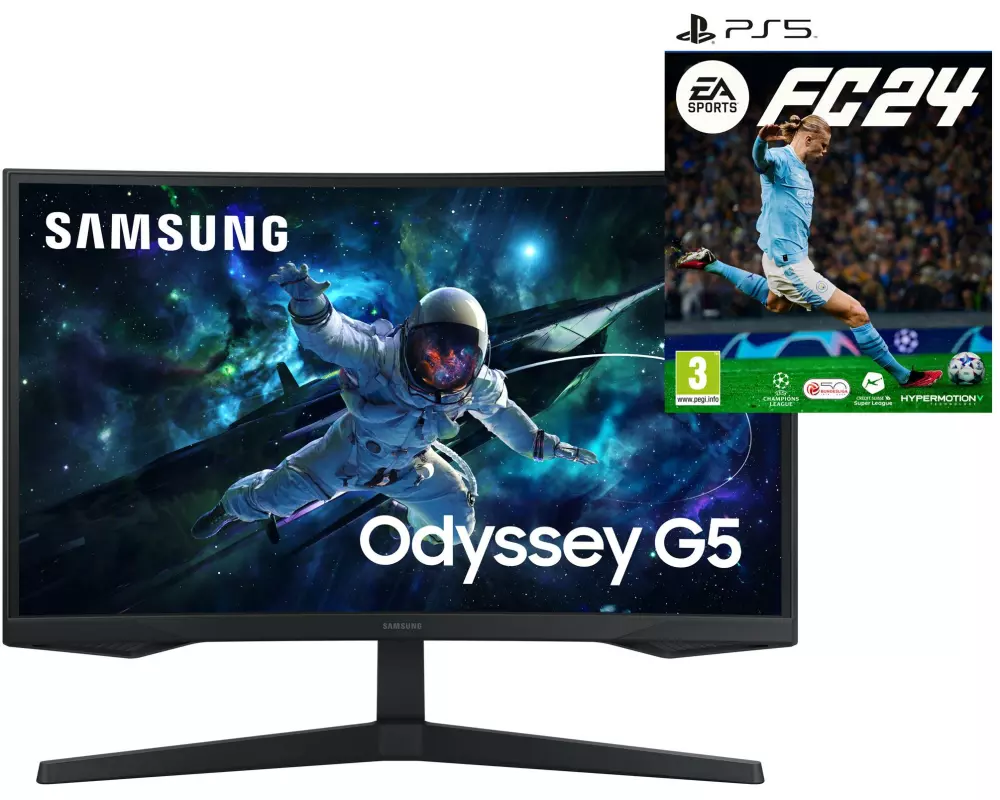 Samsung Monitor Odyssey G5 LS27CG552EUXEN Inkl. EA Sports FC 24