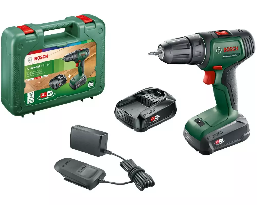 Bosch Akku-Bohrschrauber UniversalDrill 18 V Kit