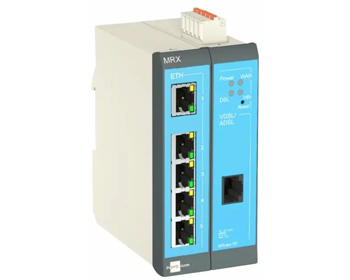 INSYS icom MRX2 1.0 DSL-B modularer VDSL-/ADSL-Router Annex J/B VPN Option