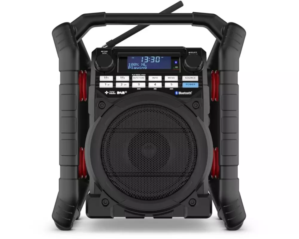 Perfectpro DAB+ Radio TEAMPLAYER Schwarz