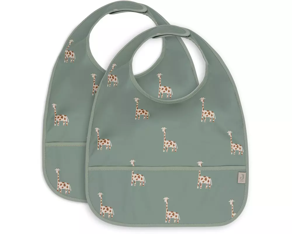 Jollein Lätzchen Wasserfest 2er Set Jungle Jambo 40 x 29 cm