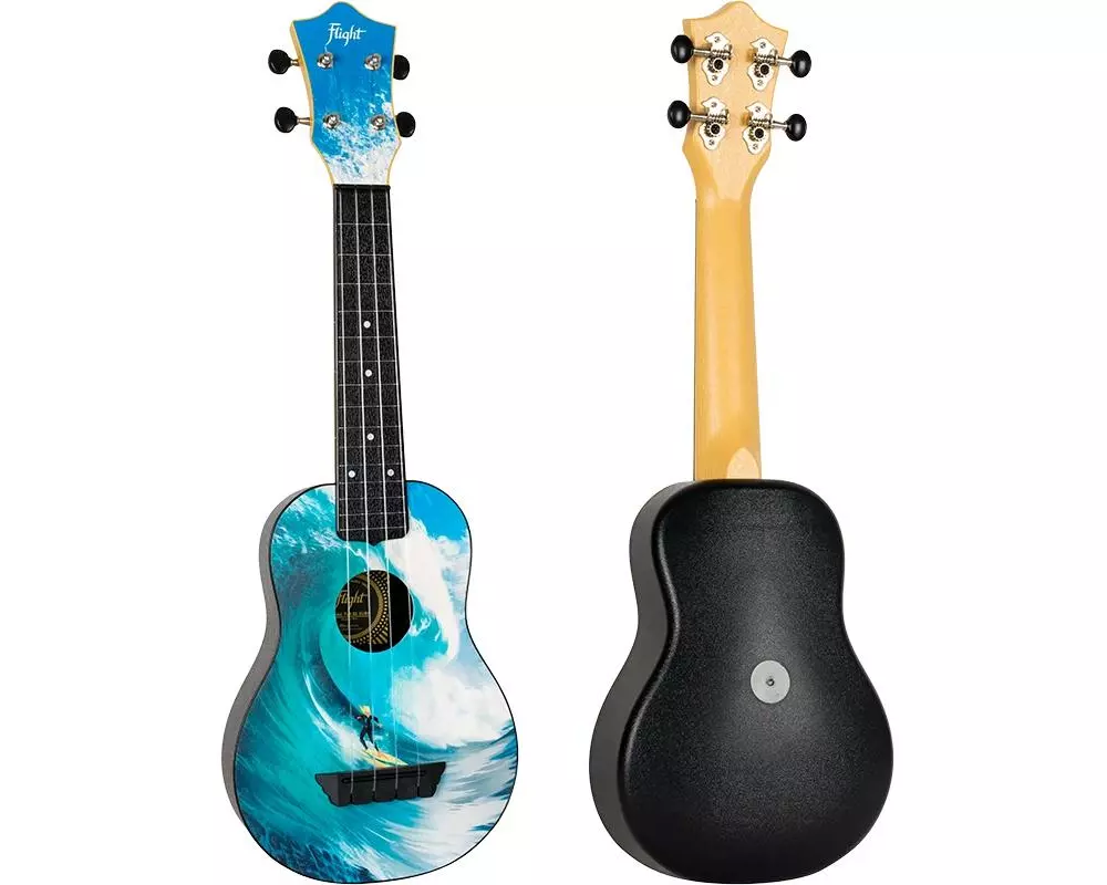 Flight Ukulele Travel Soprano ABS – Surf