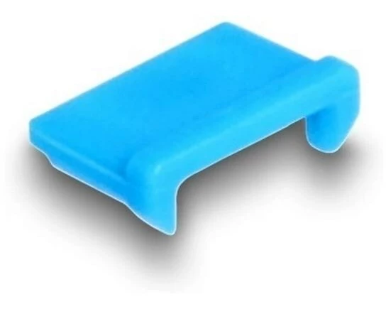 Delock Port Blocker für Micro USB Buchse 10 Stück Blau