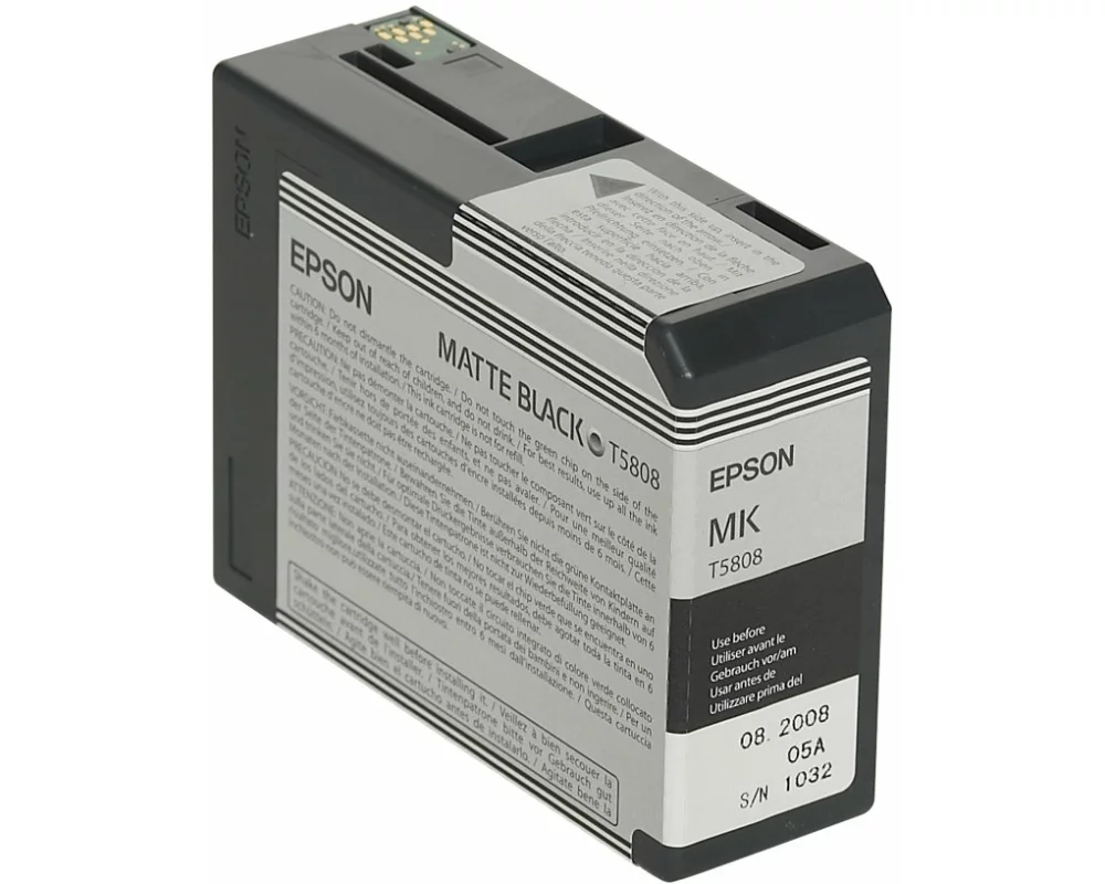 Epson Singlepack Matte Black, T58080N