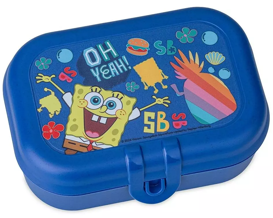 Koziol Lunchbox SPONGEBOB space blue, 3er Set