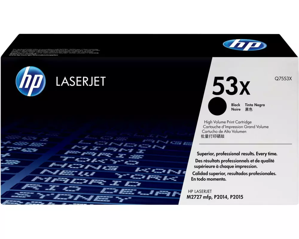 HP Toner Nr. 53X (Q7553X) Black