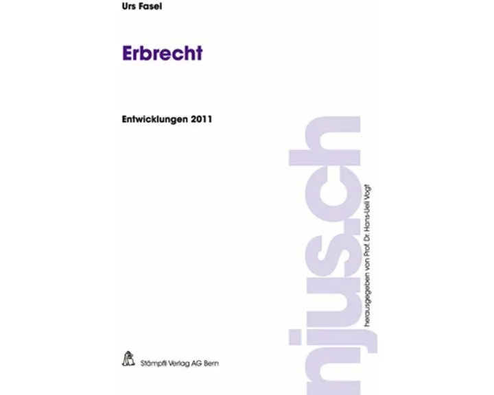 Erbrecht, Entwicklungen 2011