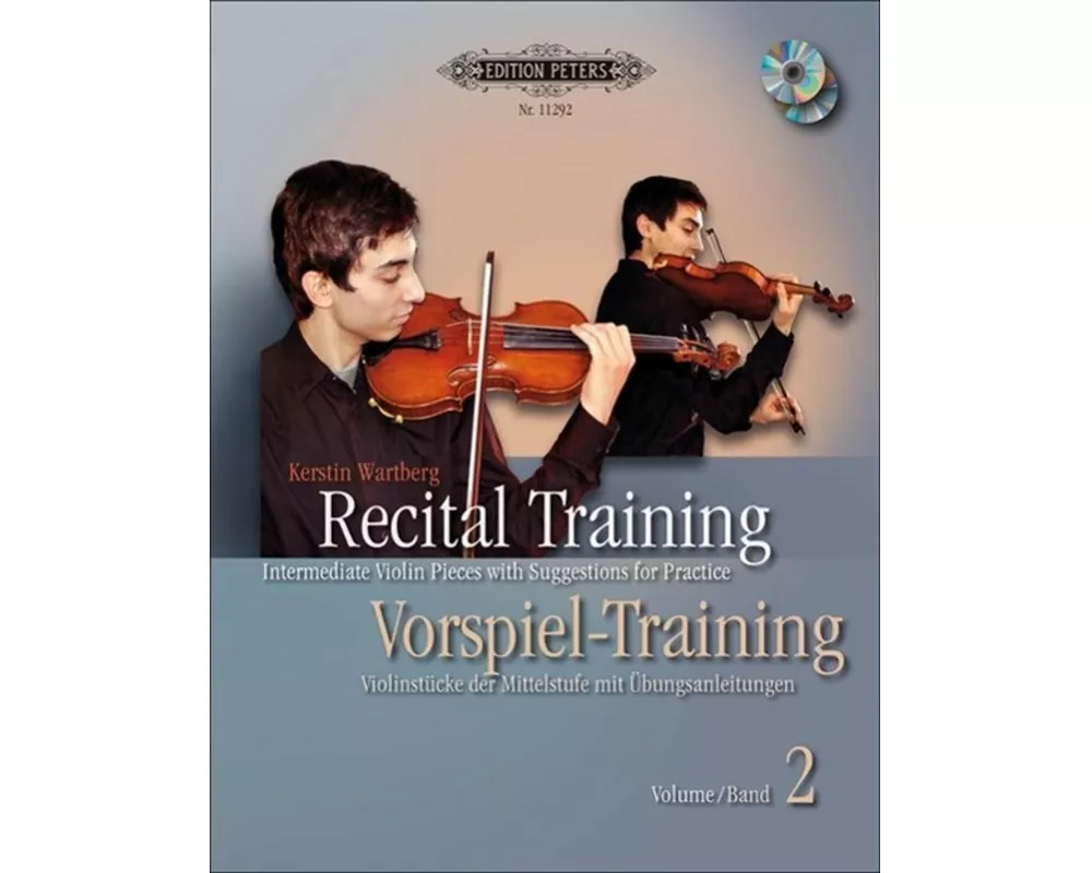 Recital Training Vol. 2 with 2 CDs / Vorspieltraining Band 2 mit 2 CDs