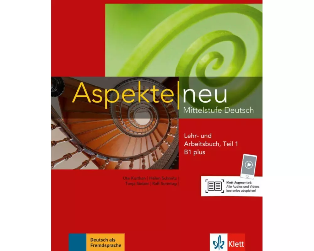 Aspekte neu B1 plus. Mittelstufe Deutsch. Lehr- und Arbeitsbuch mit Audio-CD, Teil 1