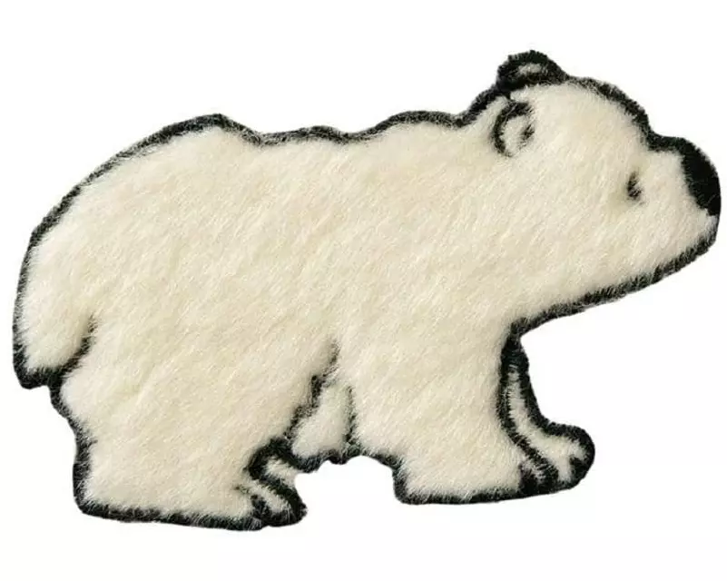 Mono-Quick Aufbügelbild Eisbär Plüsch 1 Stück