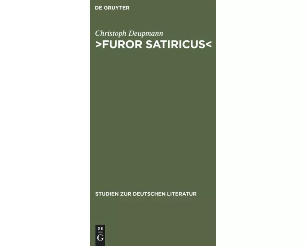 ¿Furor satiricus¿