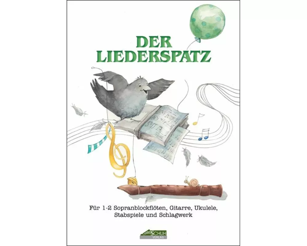 Der Liederspatz (Mit Begleit-CD)