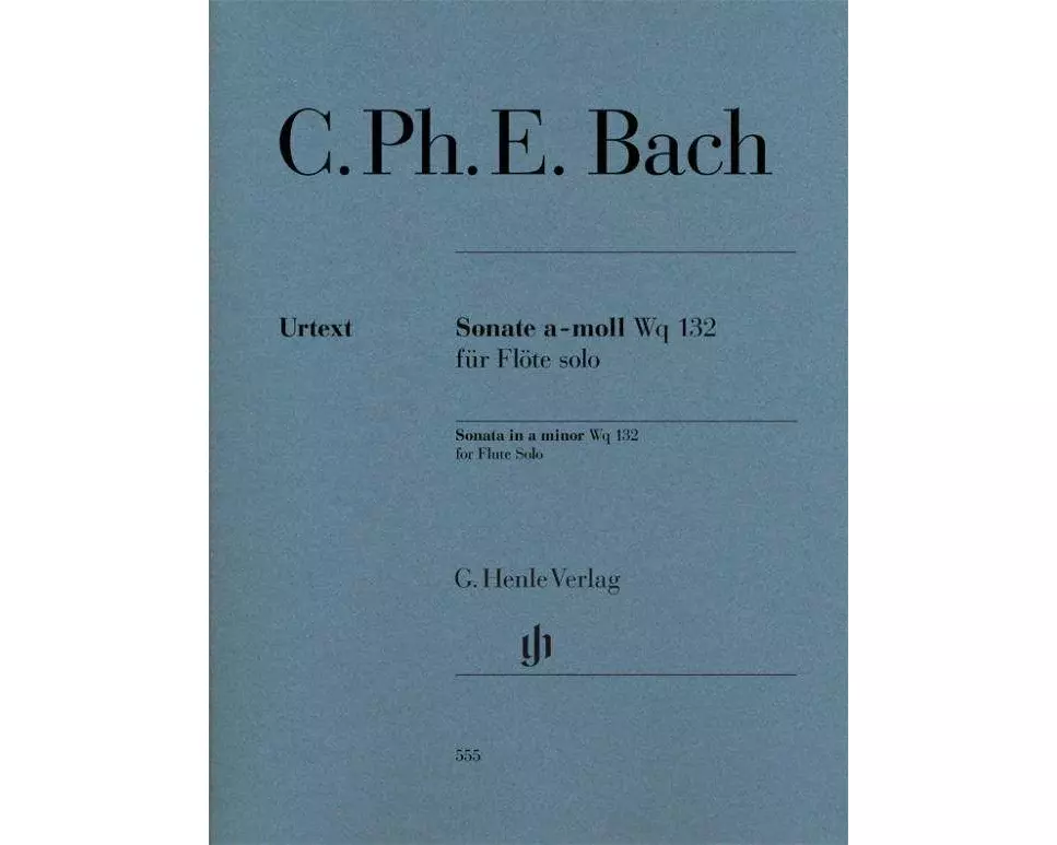 Sonate a-moll Wq 132 für Flöte solo