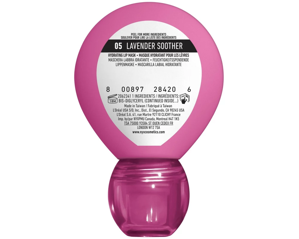 NYX Professional Makeup Lippenpflege Smushy SOS Lip Mask 05 Lavander Soother