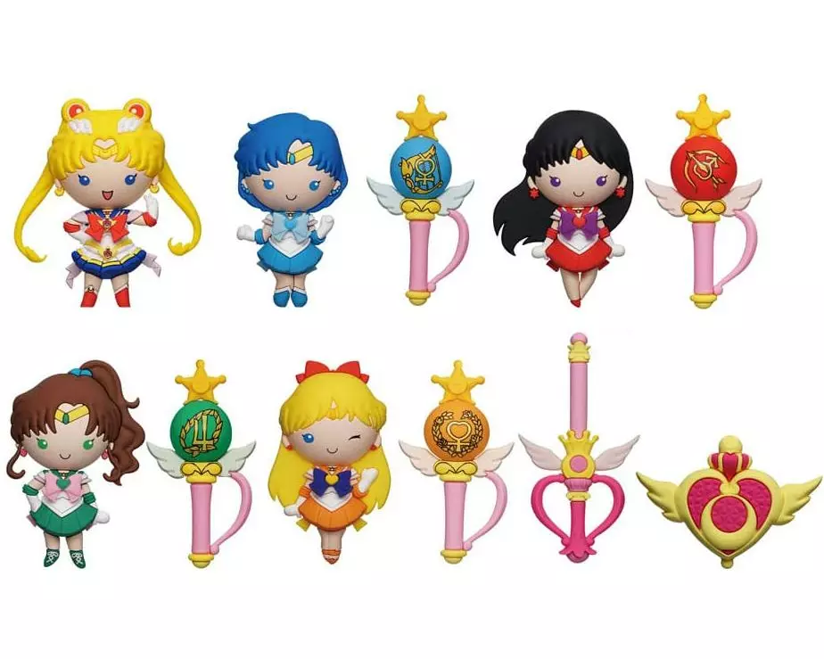 Monogram International Sailor Moon 3D PVC-Taschenanhänger Series 7