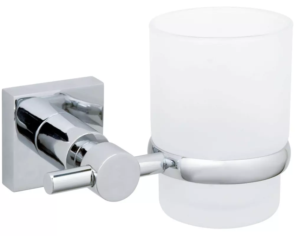 tesa Hukk Zahnbürstenhalter ohne Bohren, silber