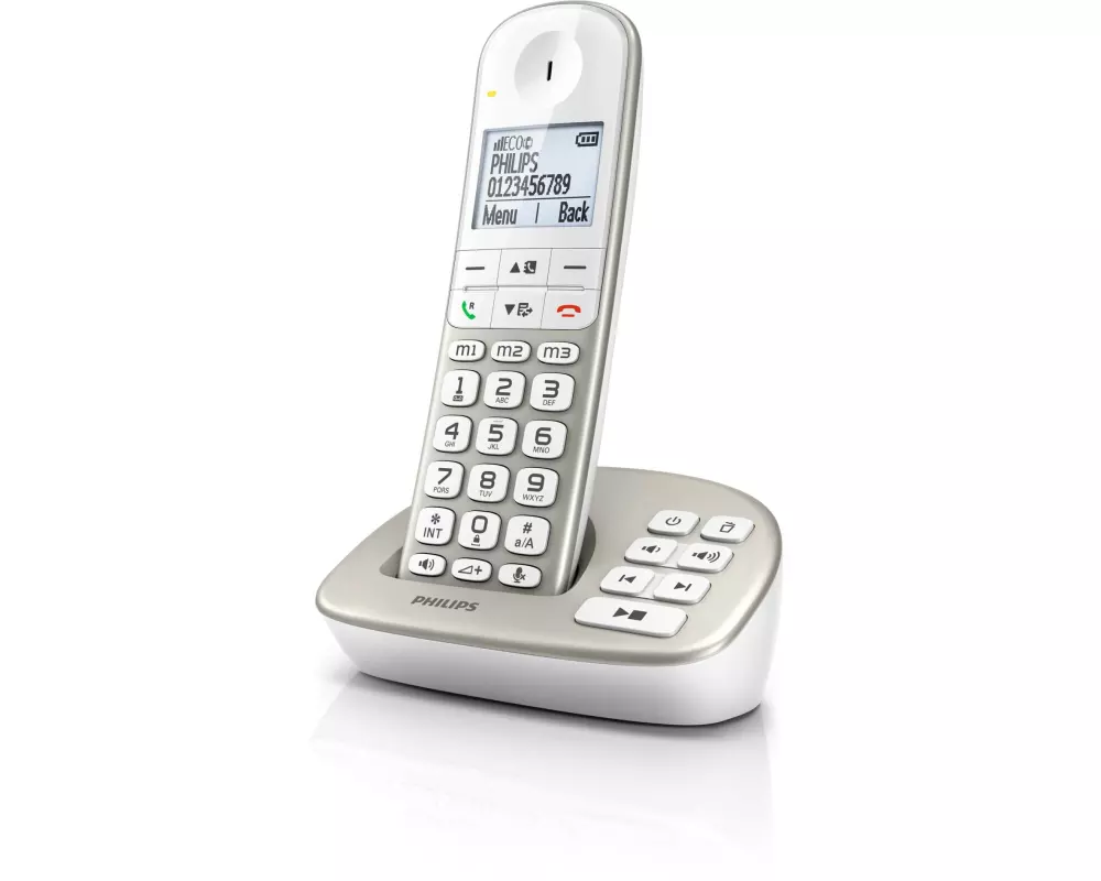 Philips Schnurlostelefon XL4951S Weiss