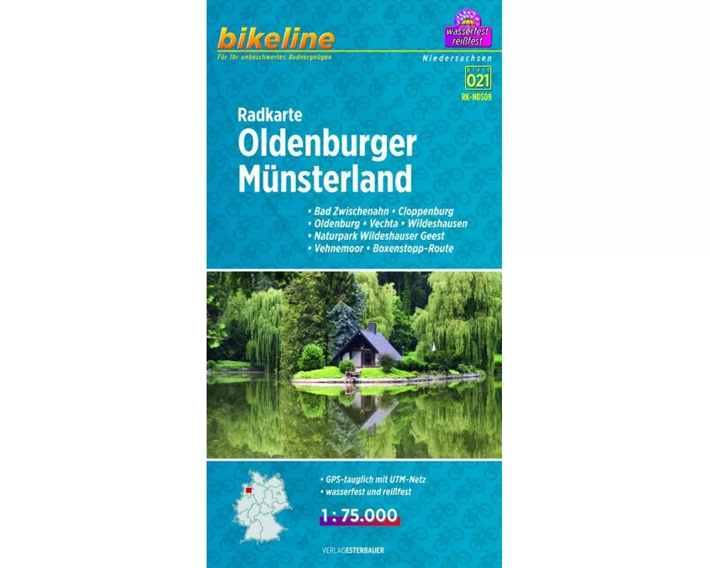 Radkarte Oldenburger Münsterland (RK-NDS09)
