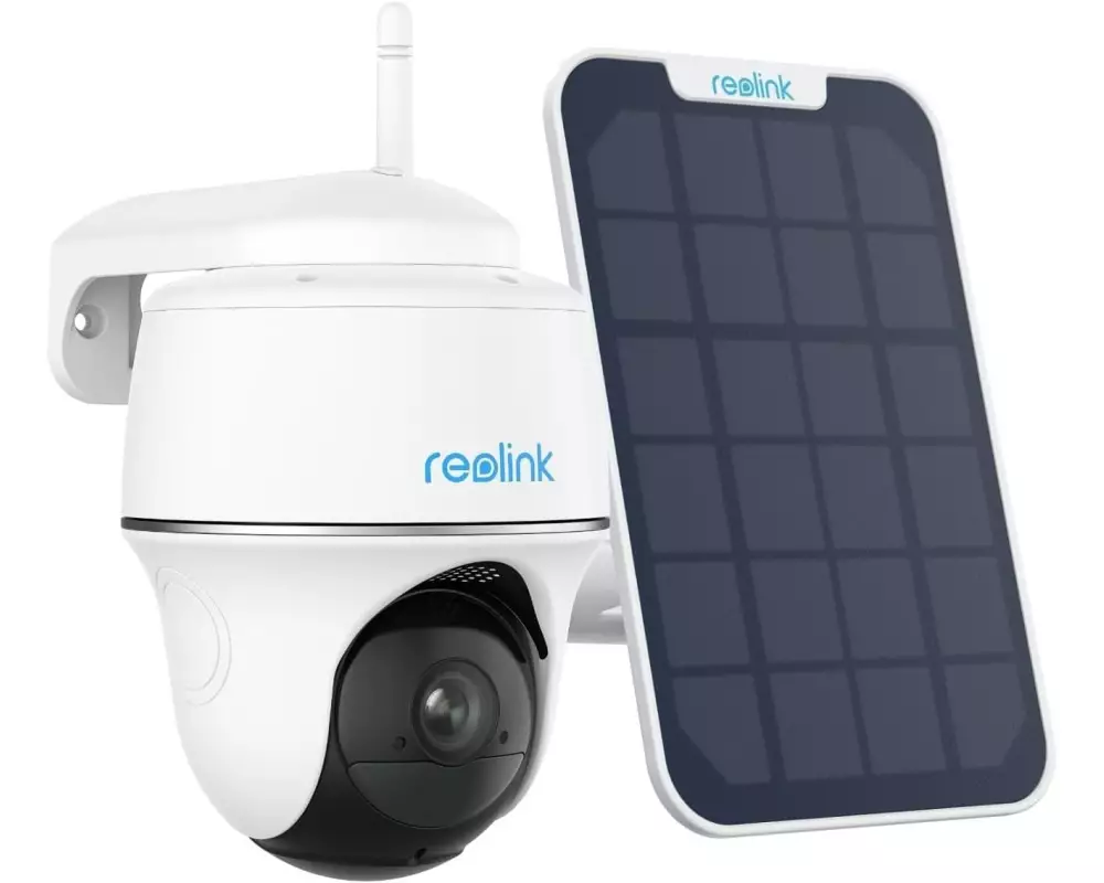Reolink Netzwerkkamera Argus B420 + Solar Super HD PT WiFi