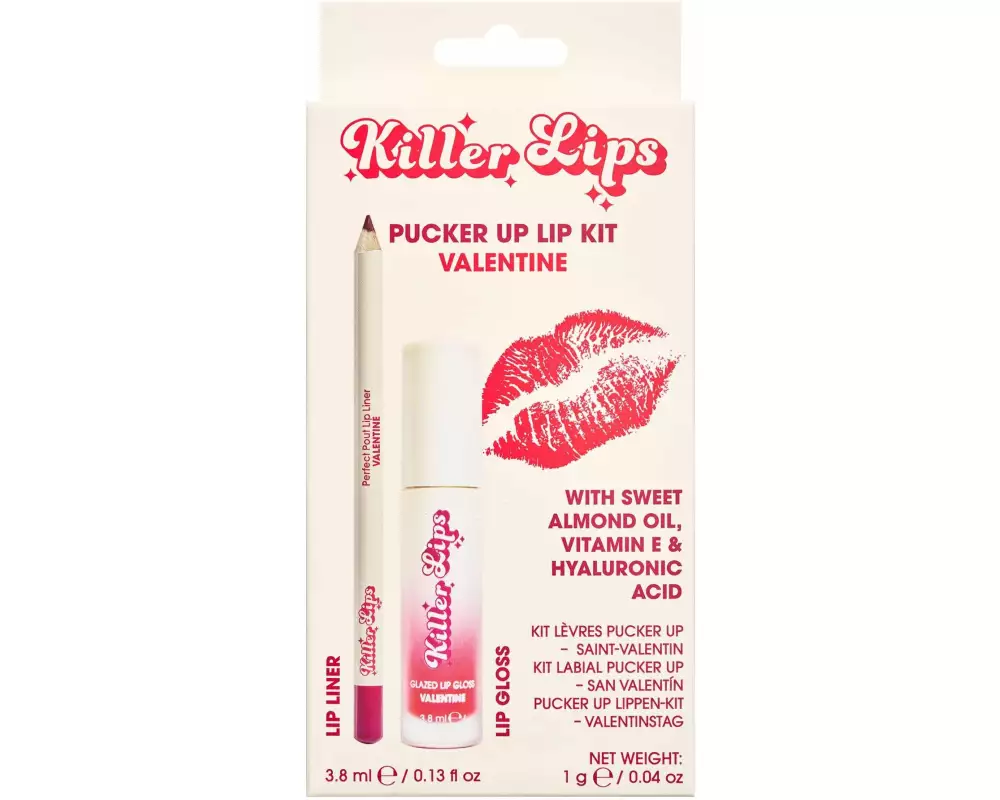 Killer Lips Pucker Up Lip Kit Valentine 3.8 ml
