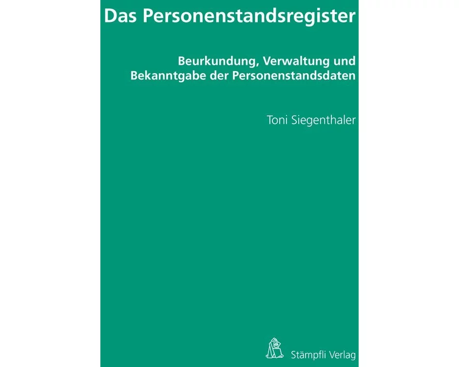 Das Personenstandsregister