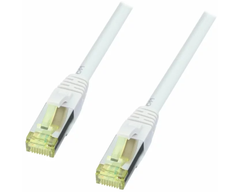 LINDY Patch Cable, Cat.7, S/FTP, RJ45-RJ45, 1m, grey, LSOH, PIMF, Cat7 rawcable with Cat6a conncetors