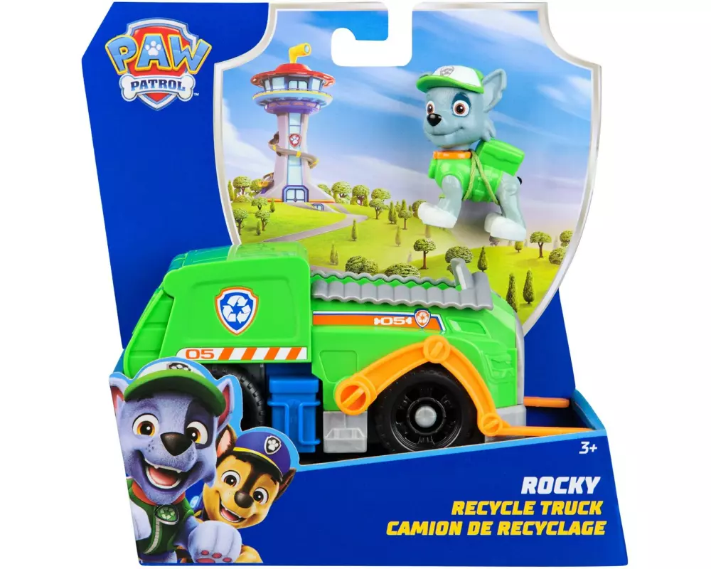 Spinmaster Paw Patrol Basic Vehicle Rocky